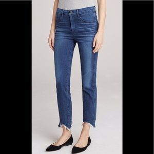 3x1 denim W3 straight Authentic Crop (never worn)